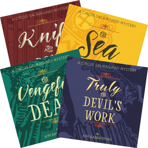 Two audio book covers